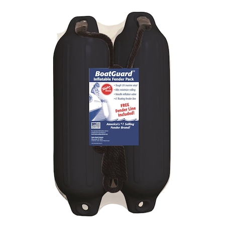 Taylor Made Products 31015B2P 5 x 18 in. Fender Kit - Black 3005.1596